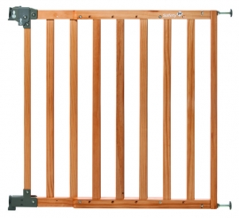 Safety 1-st Ворота безопасности Simply Pressure wooden gate XL Nat Wood