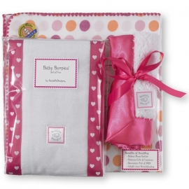 Подарочный набор для новорожденного Gift Set Fuchsia Dot/Heart