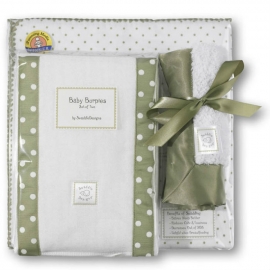 Подарочный набор для новорожденного Gift Set Sage Polka Dot