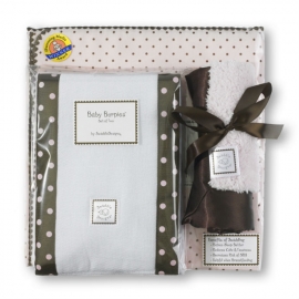 Подарочный набор для новорожденного Gift Set PP w/ Brown Dot